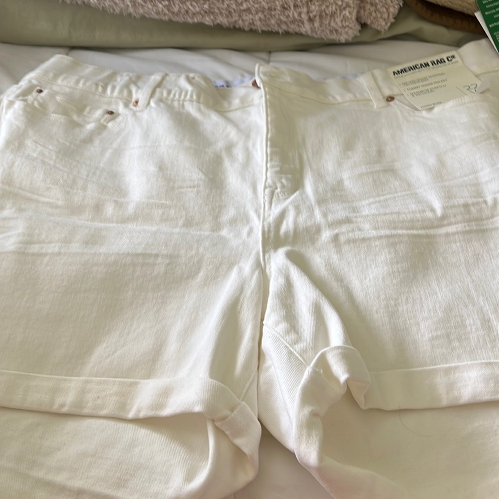 American Rag high rise denim shorts